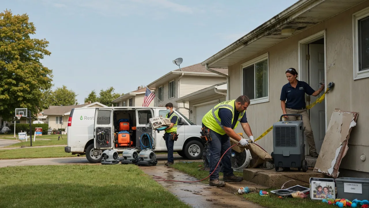 Water Damage Restoration in Hughesville, PA near me